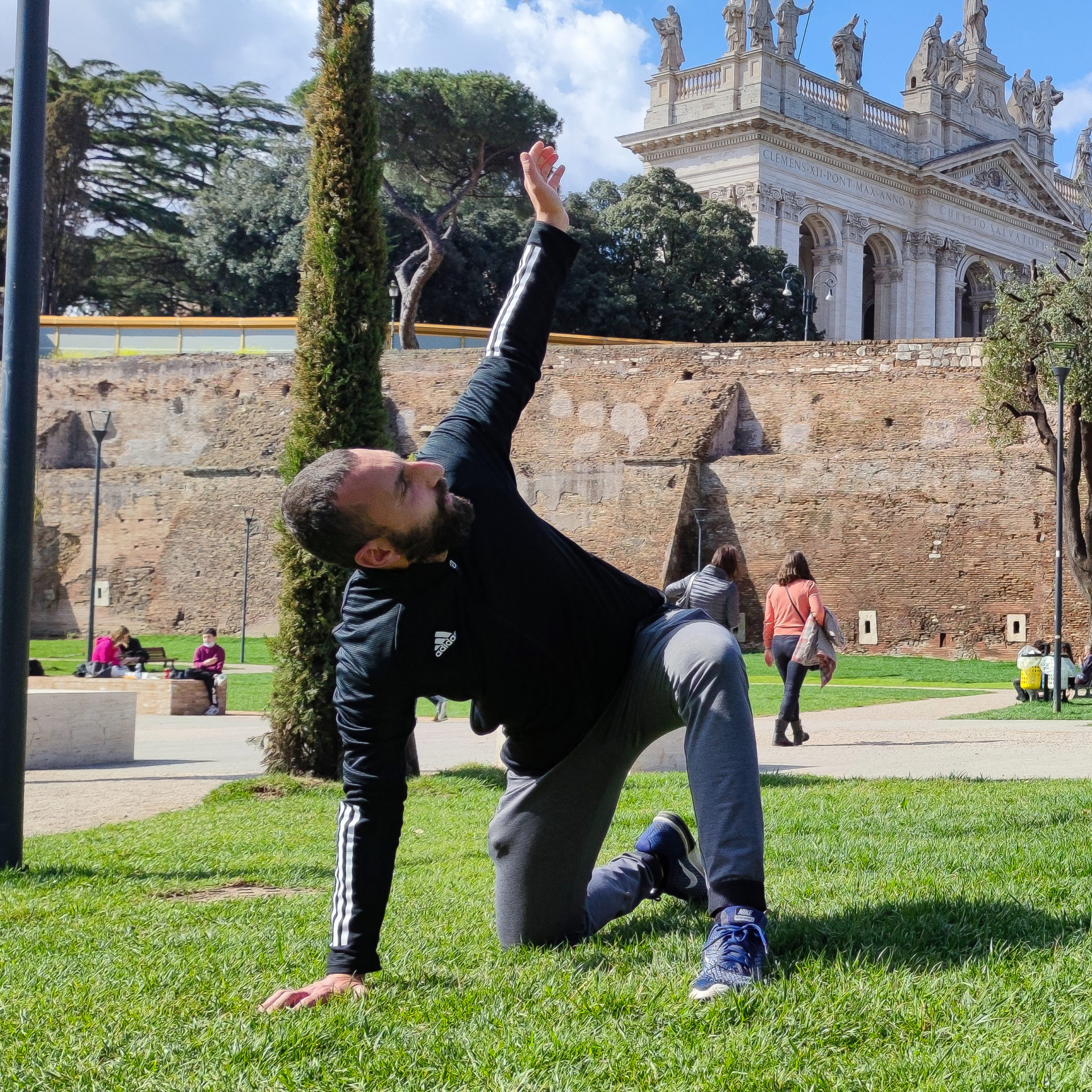 Un esempio di allenamento personalizzato svolto al parco con il nostro Istruttore Fitness