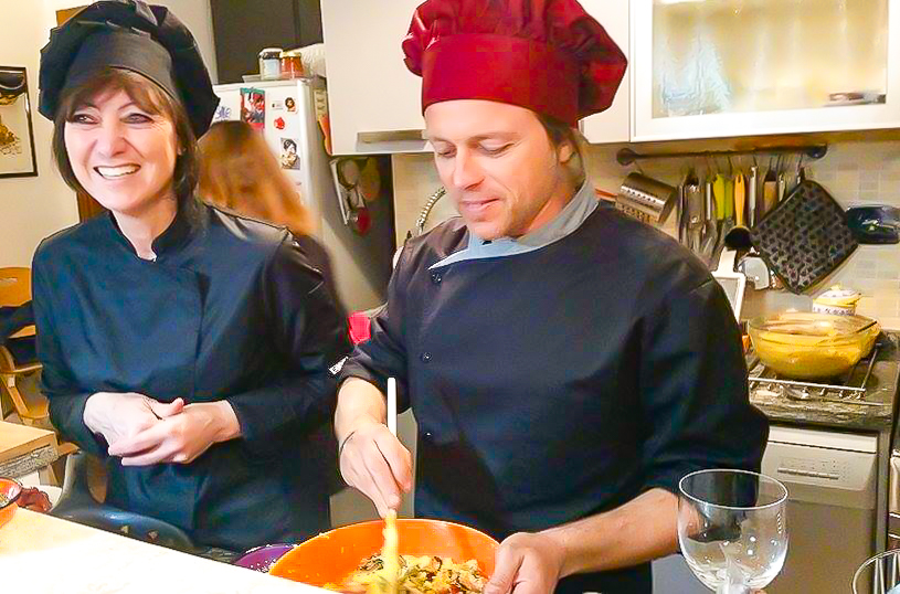 I cuochi a domicilio dello Studio Vircos a Roma San Giovanni realizzano a domicilio una cena sana
