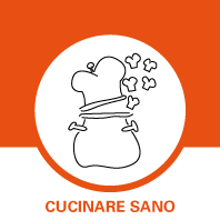L'icona che raprresenta l'area di Cucinare Sano